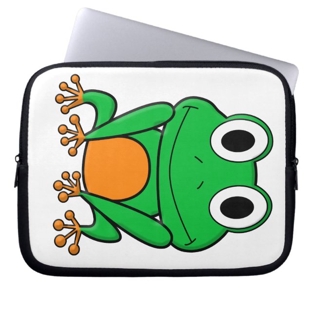 Kikker Laptop Sleeve (Voorkant)
