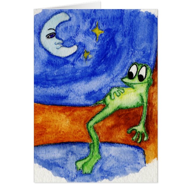 kikker leggen in boom (Voorkant)