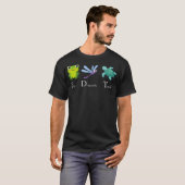 Kikker Libel Schildpad T-shirt (Voorkant volledig)