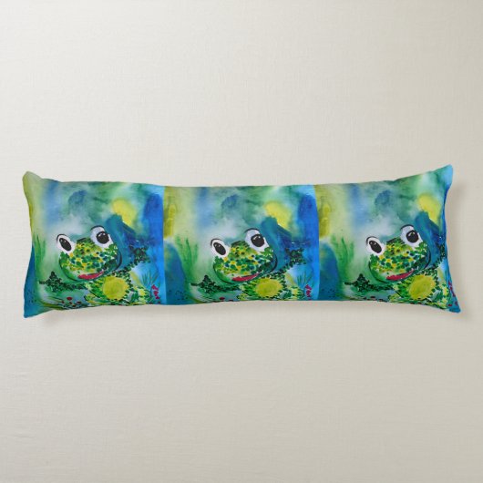 Kikker Lichaamskussen (Achterkant)