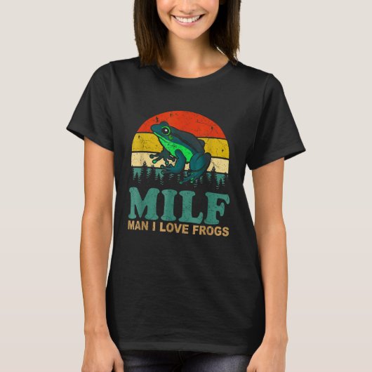 Kikker Liefde Grappig T-shirt (Voorkant)