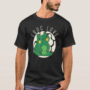 Kikker Liefde Pad Kikker Vanger Jager Amfibie Vang T-shirt
