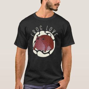 Kikker Liefde Pad Kikker Vanger Jager Amfibie Vang T-shirt