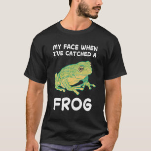 Kikker Liefde Pad Kikker Vanger Jager Amfibie Vang T-shirt