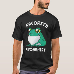 Kikker liefdesbrood met kikker jager Amfibievangst T-shirt