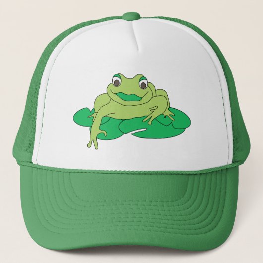 Kikker Lily Pad Trucker Pet (Voorkant)