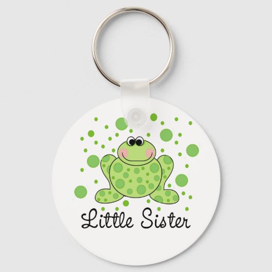 Kikker Little Sister Sleutelhanger (Voorkant)