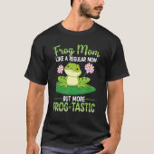 Kikker Mam Hunting Design Toad Gigger Kikker Catch T-shirt (Voorkant)