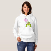 Kikker met ballon hoodie (Voorkant volledig)