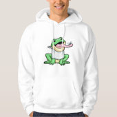 Kikker met beetel hoodie (Voorkant)