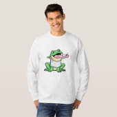 Kikker met beetel t-shirt (Voorkant volledig)