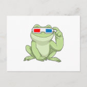 Kikker met Bril Briefkaart (Voorkant)
