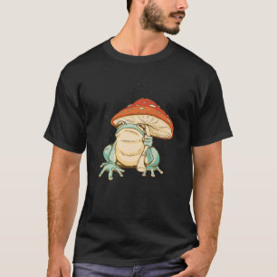  kikker met champignon-epilepsie t-shirt