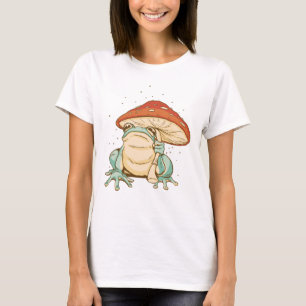 Kikker met champignonbroed t-shirt