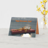 Kikker met Cocktail Sun zwemmen Happy Retirement Kaart (Gele Bloem)