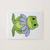 Kikker met Daisy Legpuzzel (Horizontaal)