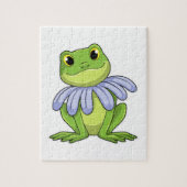 Kikker met Daisy Legpuzzel (Verticaal)