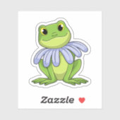 Kikker met Daisy Sticker (Vel)