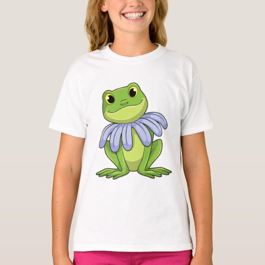 Kikker met Daisy T-shirt (Voorkant)