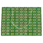 Kikker met de naam Clover Groot Cadeauzakje (Voorkant)