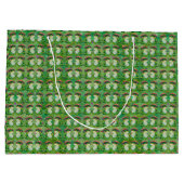 Kikker met de naam Clover Groot Cadeauzakje (Achterkant)