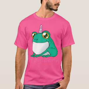 kikker met eenhoorn t-shirt