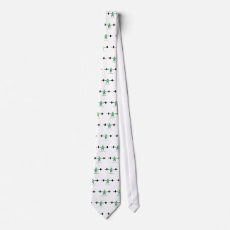 kikker met gewicht groen stropdas