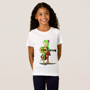 Kikker met gitaar T-Shirt