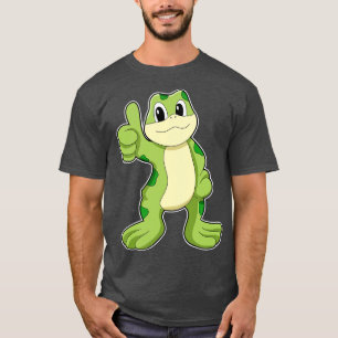 Kikker met goedkeuring t-shirt