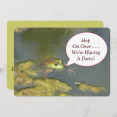 KIKKER MET HOOFD UIT HET WATER GESPRONGEN KAART (Voorkant / Achterkant)