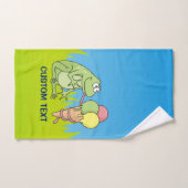 Kikker met Icecream Bad Handdoek (Handdoek)