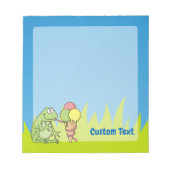 Kikker met Icecream-Notitieblok Notitieblok (Voorkant)