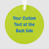 Kikker met Icecream Ornament (achterkant)