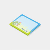 Kikker met Icecream Post-it® Notes (Schuin)