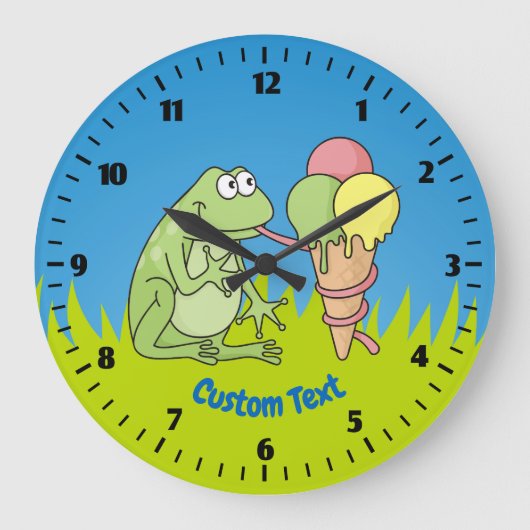 Kikker met Ijs Klok (Voorkant)