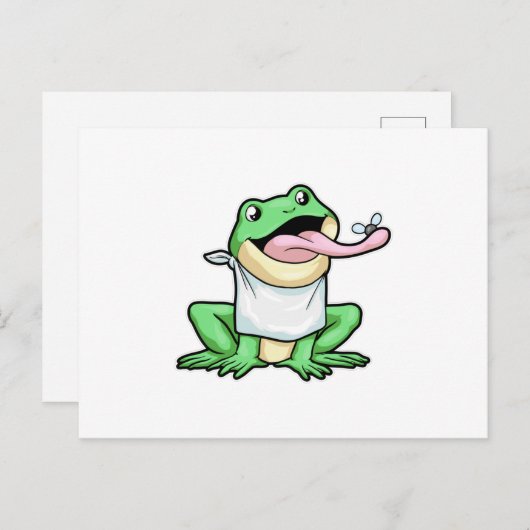 Kikker met Kever Briefkaart (Voorkant / Achterkant)