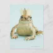 Kikker met kroon briefkaart (Voorkant)