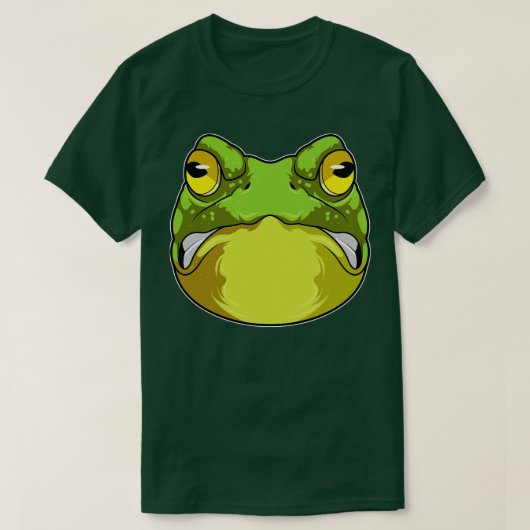 Kikker met kwaad Oog T-shirt (Design voorkant)