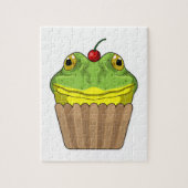 Kikker met Muffin Legpuzzel (Verticaal)