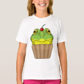 Kikker met Muffin T-shirt (Voorkant)