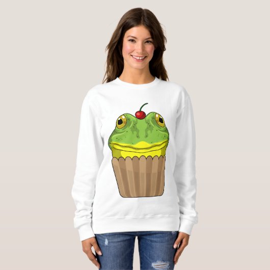 Kikker met Muffin Trui (Voorkant volledig)