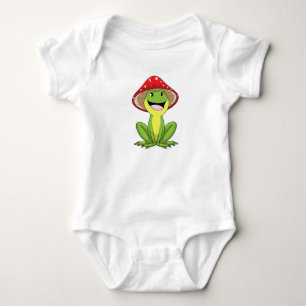 Kikker met paddenstoel romper