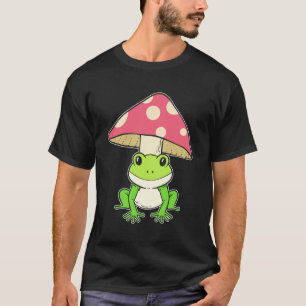 Kikker met paddenstoelen Mycoloog T-shirt