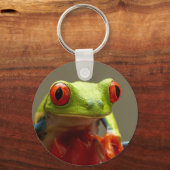 Kikker met rode ogen in Costa Rica Sleutelhanger (Voorkant)