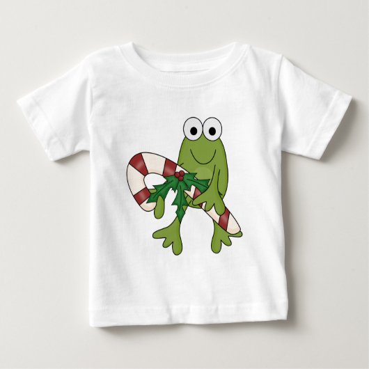 Kikker met snoepsuikerriet, T-shirts en cadeaus (Voorkant)