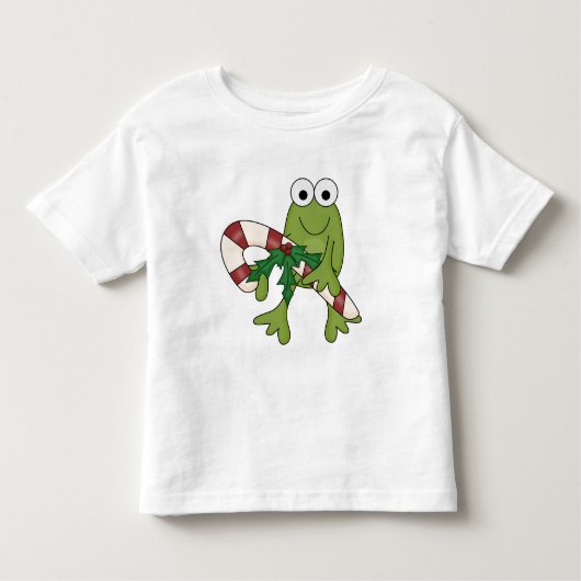 Kikker met snoepsuikerriet, T-shirts en cadeaus (Voorkant)