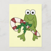 Kikker met snoepsuikerriet, T-shirts en cadeaus Briefkaart (Voorkant)