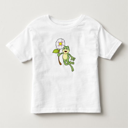 Kikker met ventilator.PNG Kinder Shirts (Voorkant)