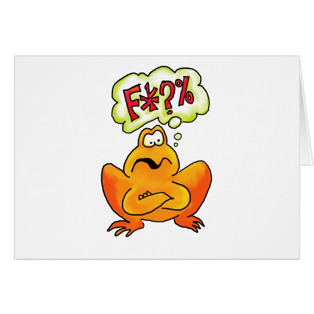 Kikker met vier letters (Voorkant Horizontaal)