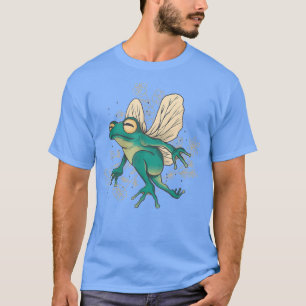 Kikker met vleugels t-shirt